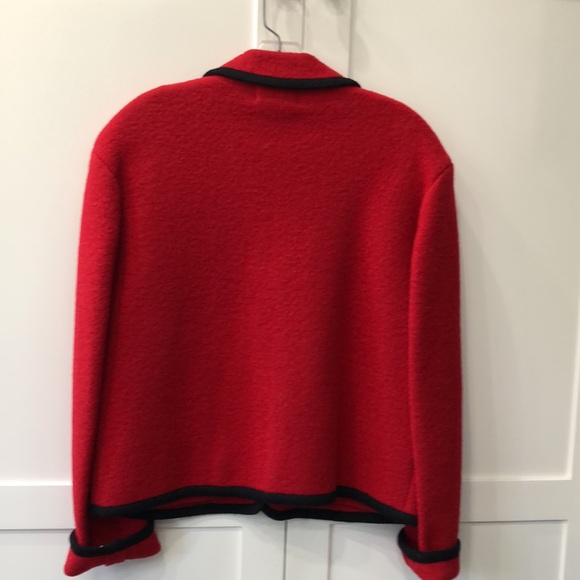 Talbots red wool jacket in mint condition - Picture 4 of 4